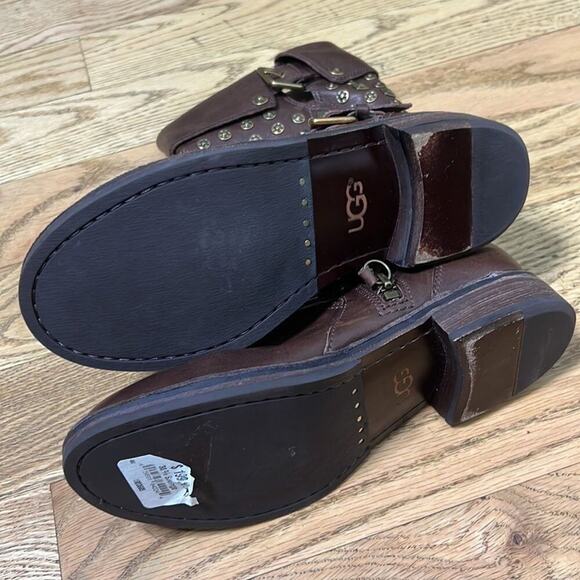 UGG AUSTRALIA CONOR‎ STUDDED BOOTS SIZE 6.5 - Picture 8 of 9